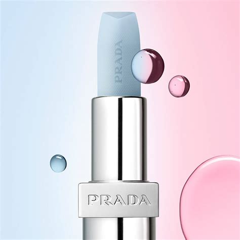 prada lip balm blue|Prada balm astral pink.